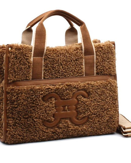 Moumoute Handtasche mit E - Logo - ModeEcho