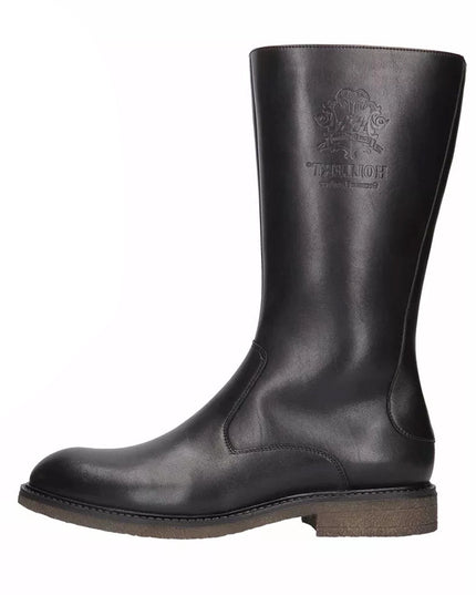 HOLLERT | Lammfell-Winterstiefel 0460 | Schwarzbraun | Herren