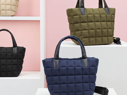 CC logo fur shopper 