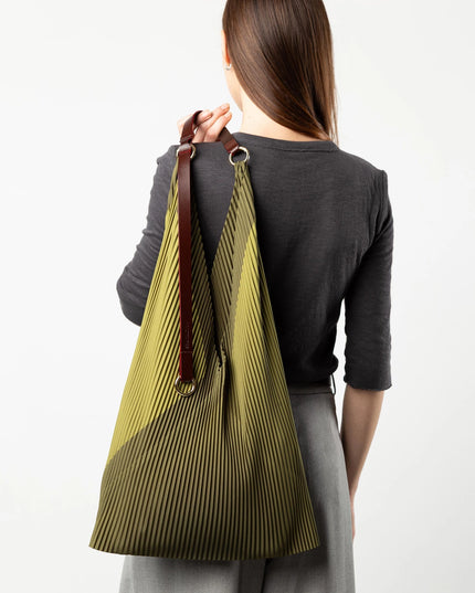 💟 Plissierte Tasche AUDREY Y BAG I Lederriemen