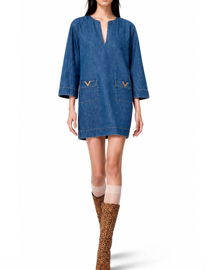 ABITO IN DENIM "CHAMBRAY"