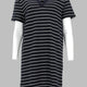ABITO POLO A RIGHE