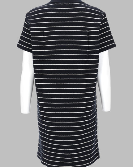 ABITO POLO A RIGHE
