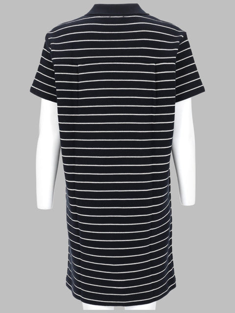 ABITO POLO A RIGHE