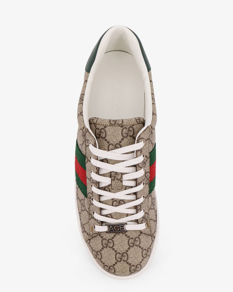 Gucci Ace Supreme GG Canvas Low-Top Sneakers