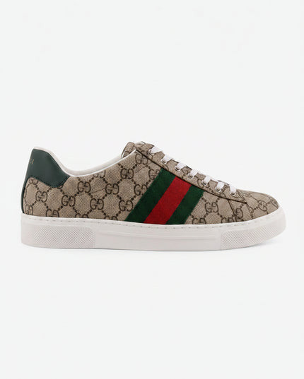 GUCCI Ace GG Supreme Sneakers | Ebony / Green