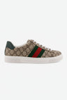GUCCI Ace GG Supreme Sneakers | Ebony / Green