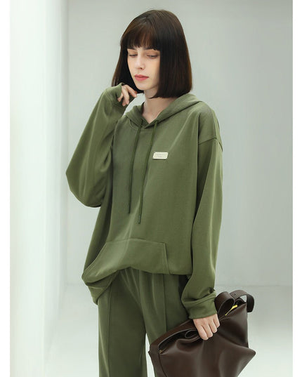 Cocobella | Adjustable Green Hoodie | Green