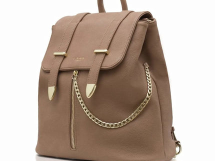 Agnes Brown Vegan Backpack