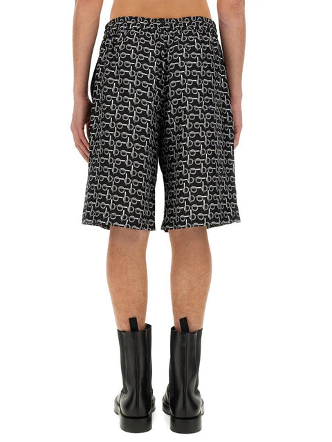 ALL OVER PRINT BERMUDA SHORTS