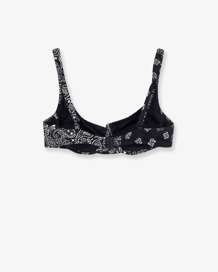 Amira nylon bikini top