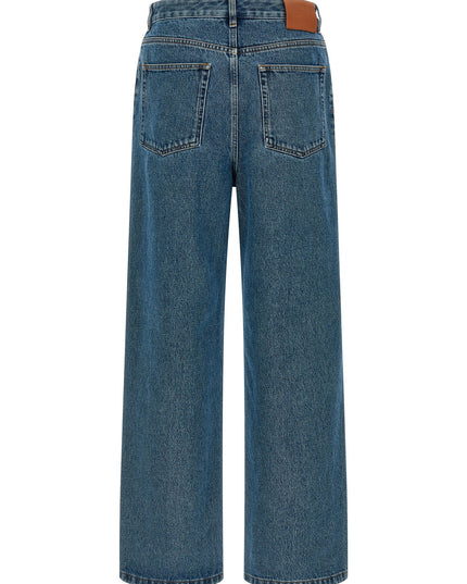 Loewe | Anagram Jeans mit Stickerei | Blau | Herren