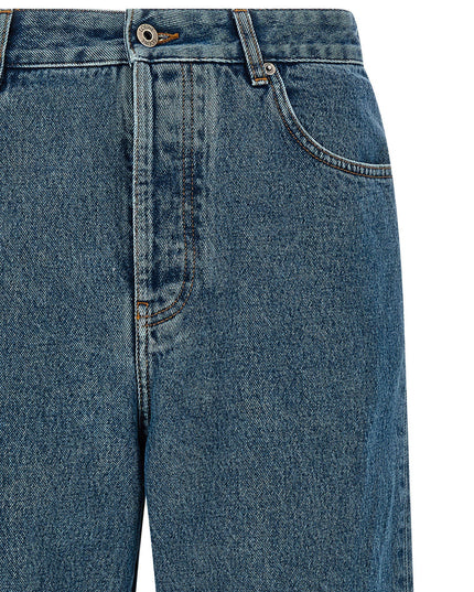 Loewe | Anagram Jeans mit Stickerei | Blau | Herren