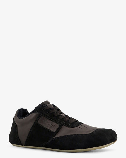 Anatomic suede and leather sneakers