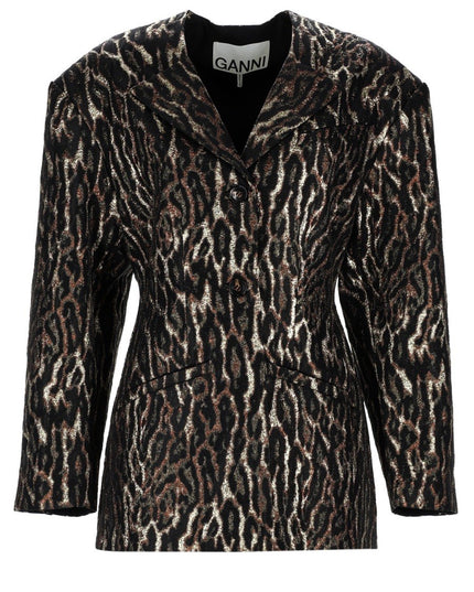 ANIMAL PRINT BLAZER