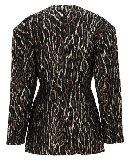 ANIMAL PRINT BLAZER
