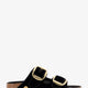 Arizona Big Buckle Piping Rivet Logo sandals