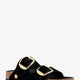 Arizona Big Buckle Piping Rivet Logo sandals