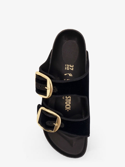 Arizona Big Buckle Piping Rivet Logo sandals