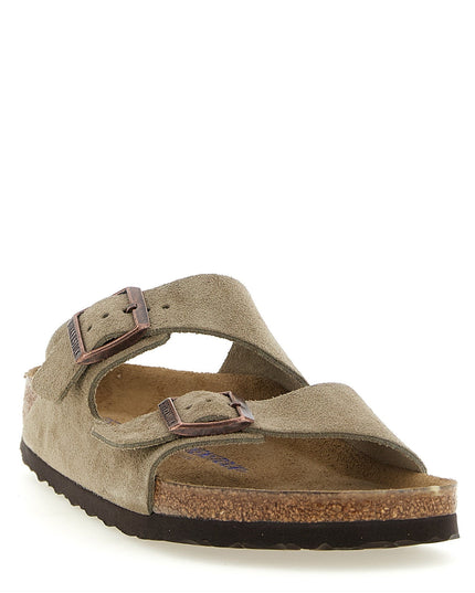 Birkenstock | Arizona BS Sandalen aus Wildleder | Beige | Unisex