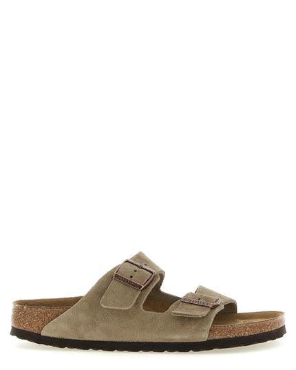 Birkenstock | Arizona BS Sandalen aus Wildleder | Beige | Unisex