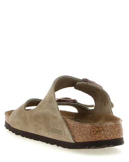 Birkenstock | Arizona BS Sandalen aus Wildleder | Beige | Unisex