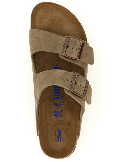 Birkenstock | Arizona BS Sandalen aus Wildleder | Beige | Unisex
