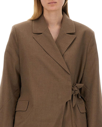 ASYMMETRICAL BLAZER
