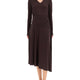 ASYMMETRICAL MIDI DRESS