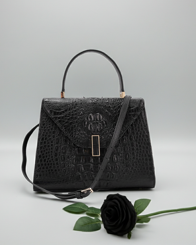 Sacs à main en véritable cuir de crocodile
