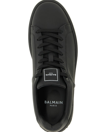 Balmain | B-Court Kalbsleder-Sneaker | Schwarz | Herren