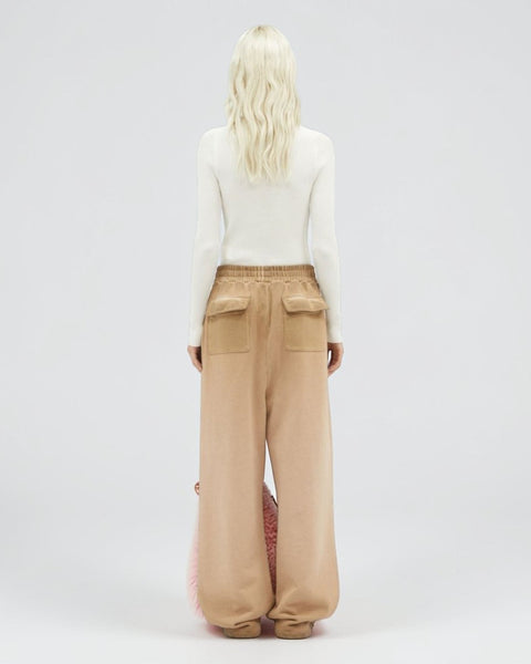 MSGM PANTS - BEIGE - ModeEcho