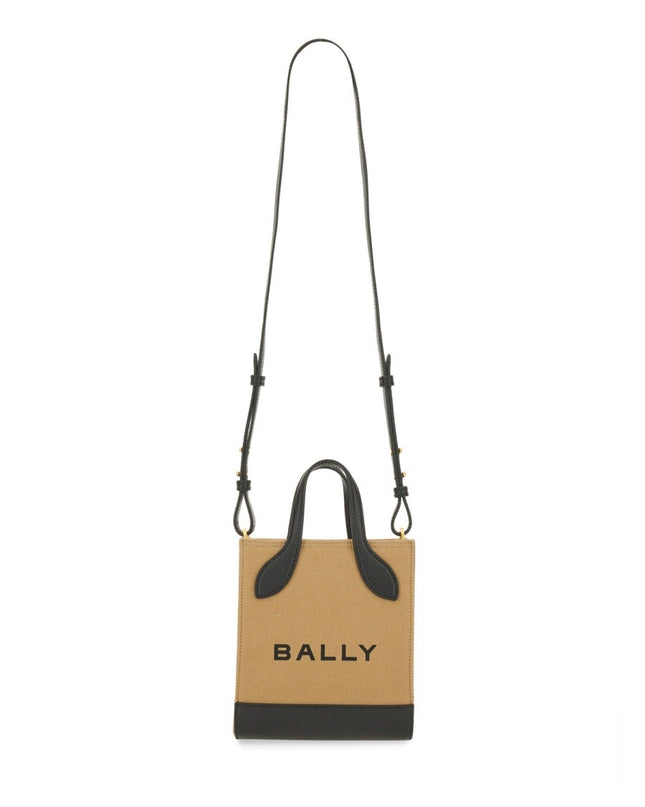 BALLY BAG WITH LOGO | Beige