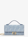 Baguette Continental canvas crossbody bag with all-over FF motif