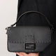 Baguette leather shoulder bag with Selleria stitchings