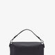 Baguette leather shoulder bag with Selleria stitchings