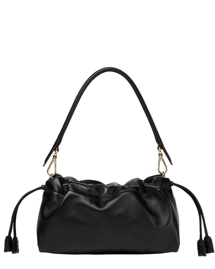 Fendi | Baguette Soft Medium Lederschultertasche | Schwarz