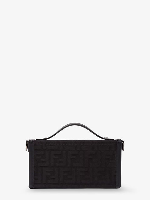 Baguette Soft Trunk FF fabric crossbody bag