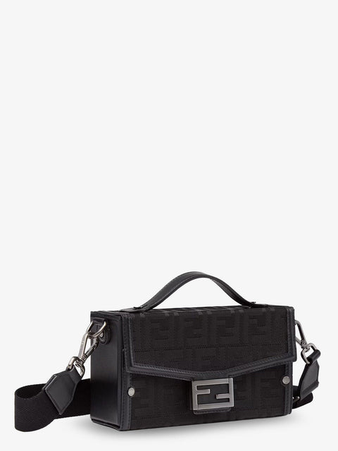 Baguette Soft Trunk FF fabric crossbody bag