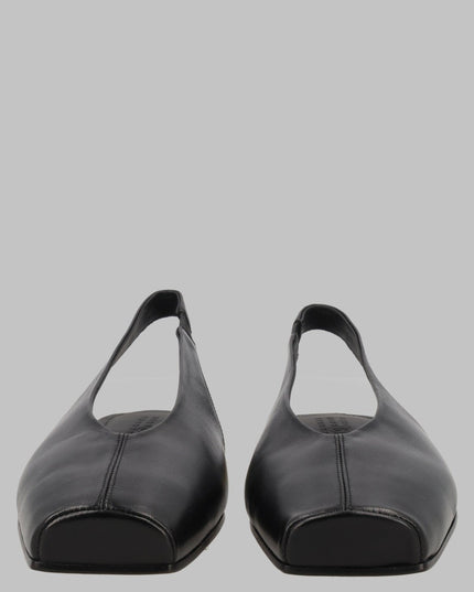 BALLERINA SLINGBACK IN PELLE