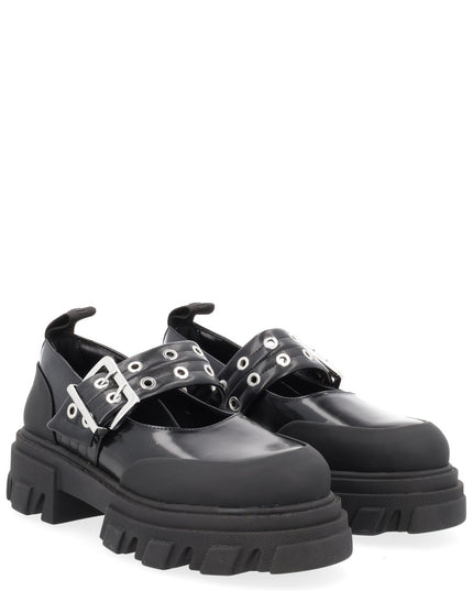 BALLERINA WITH LOGO BUCKLE