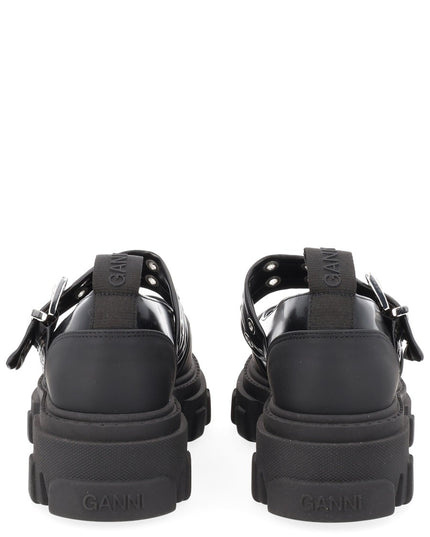 BALLERINA WITH LOGO BUCKLE