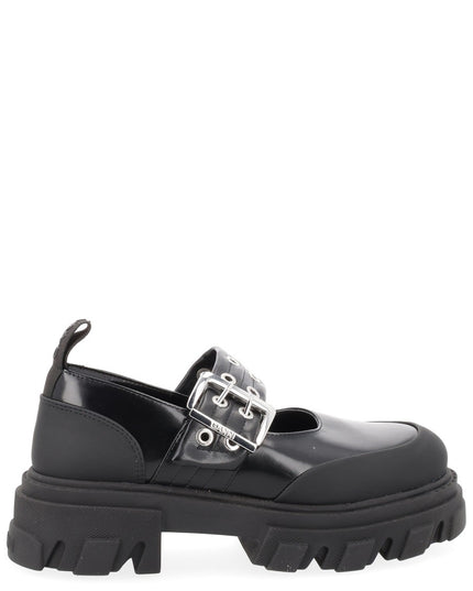 BALLERINA WITH LOGO BUCKLE