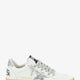 Ballstar leather sneakers with iconic glitter logo on the side