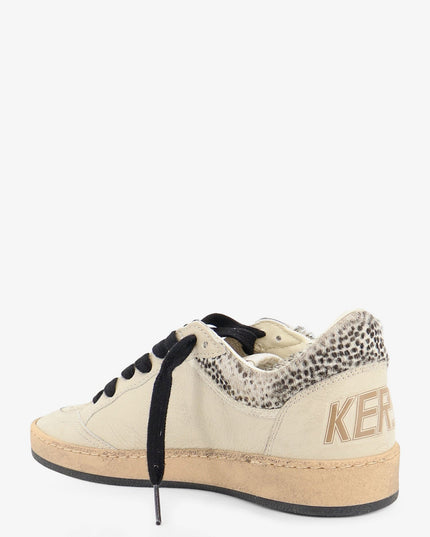Ballstar leather sneakers with iconic side logo