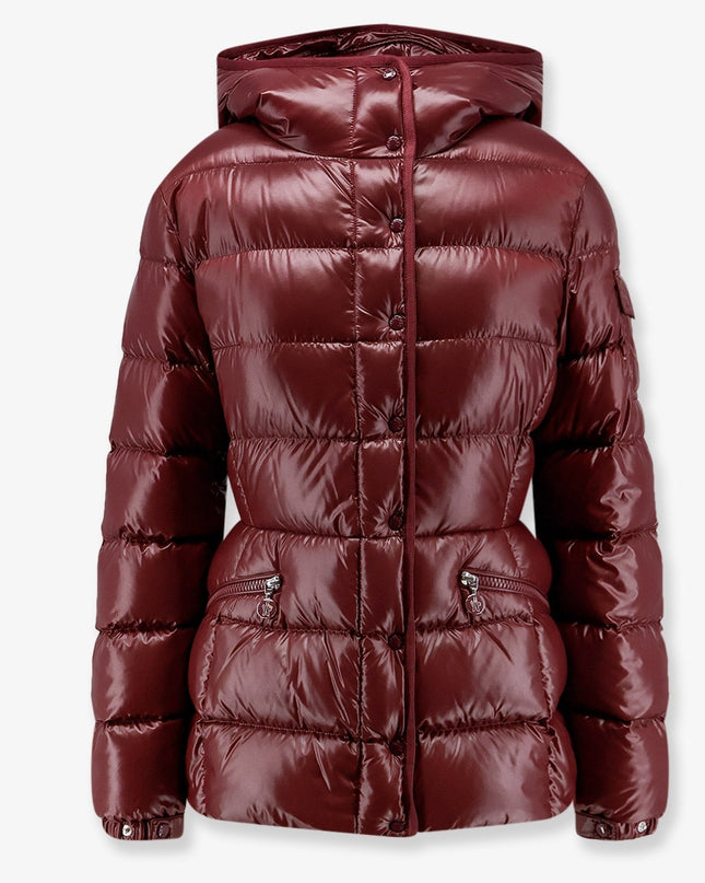 Moncler | Barante Hooded Down Jacket | Bordeaux | Damen