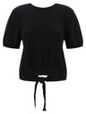 Bare back sweater