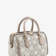 Barrel Bag T Monogram coated canvas handbag