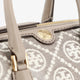 Barrel Bag T Monogram coated canvas handbag