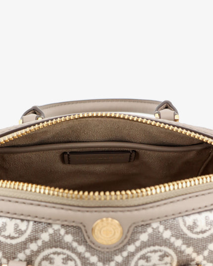 Barrel Bag T Monogram coated canvas handbag